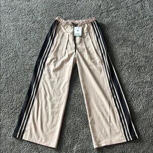 Stylish women’s Tan and Black Striped Pants